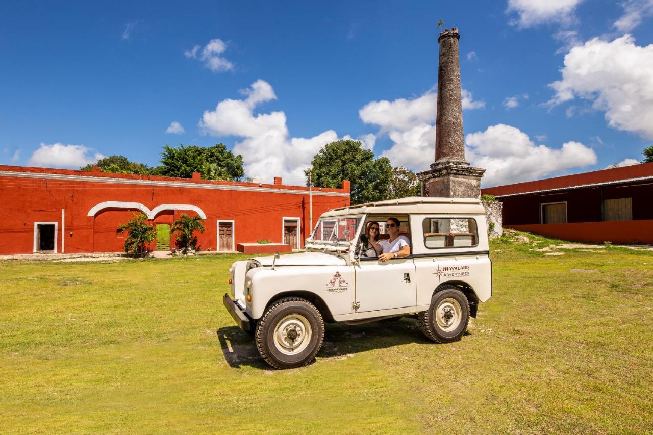 La Casa Del Mago Bed & Breakfast Uxmal Exterior photo