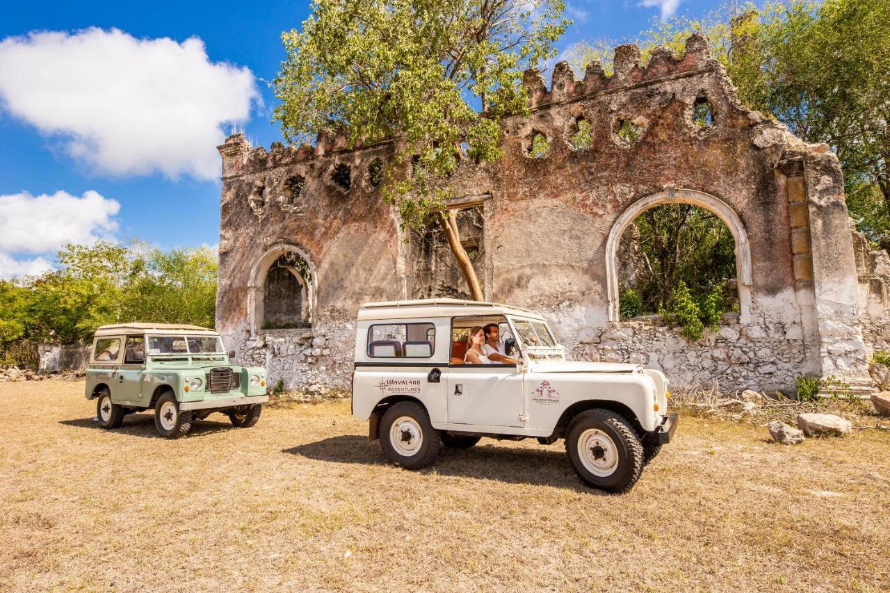 La Casa Del Mago Bed & Breakfast Uxmal Exterior photo