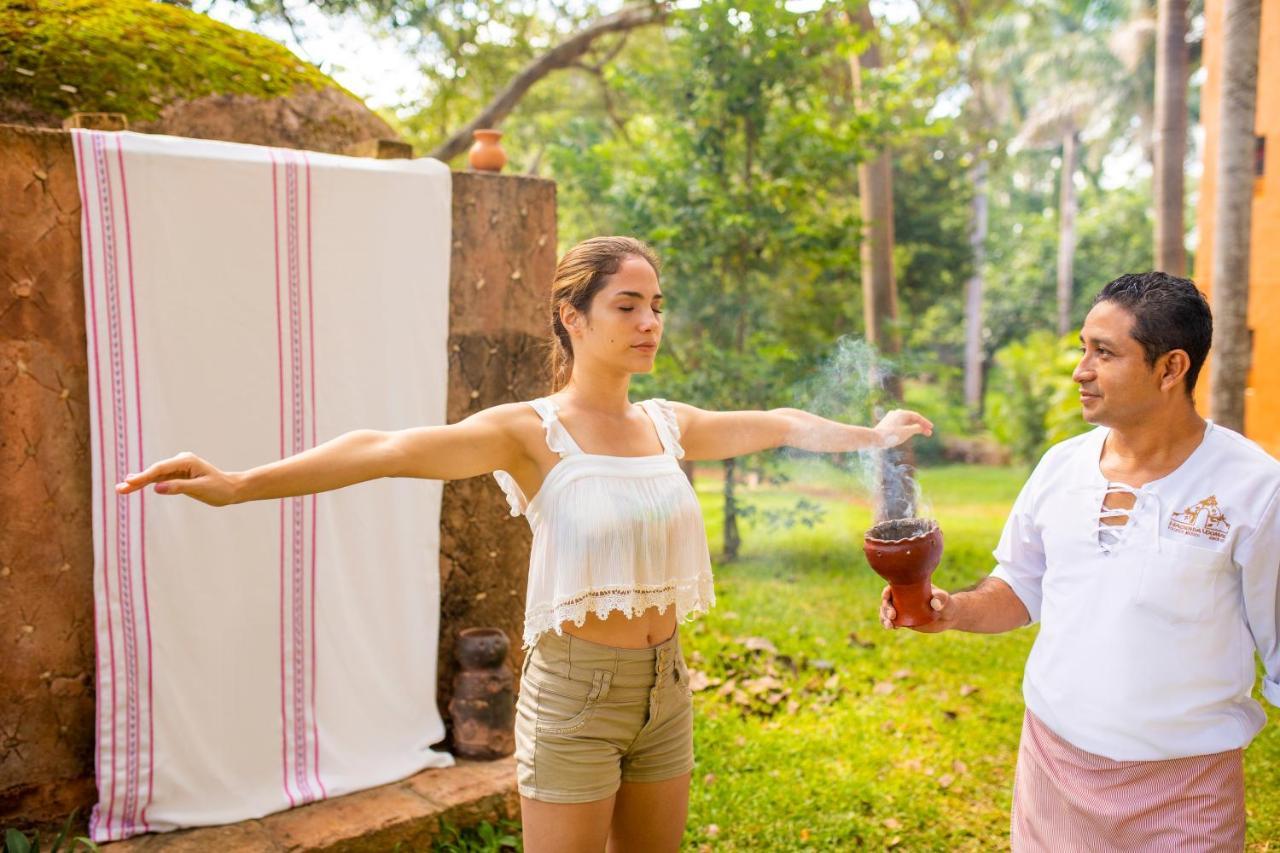 La Casa Del Mago Bed & Breakfast Uxmal Exterior photo